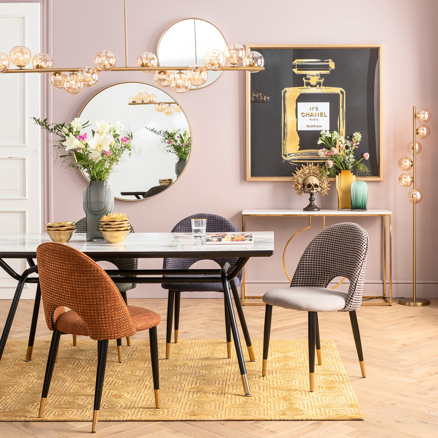 Стул Hudson Beige от KARE Design