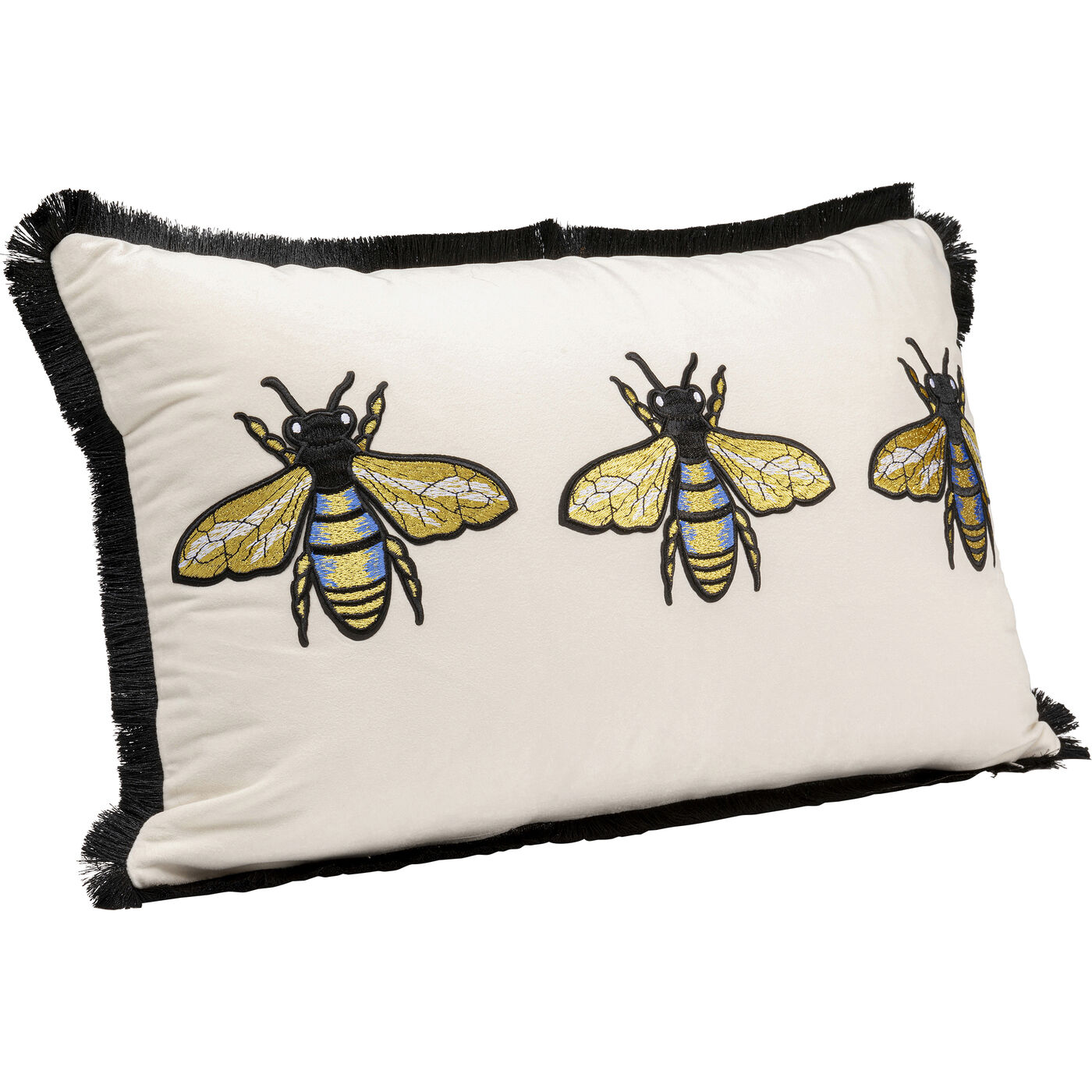 Подушка Bees White 50x30cm от KARE Design
