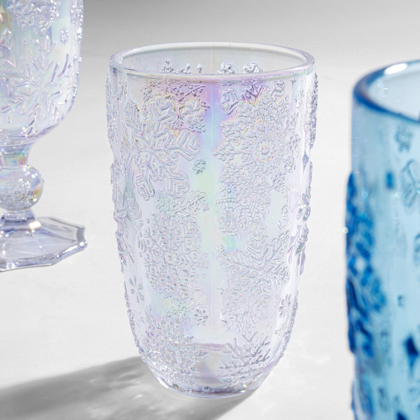 Стакан Ice Flowers «Ледяные цветы», Разноцветный от KARE Design