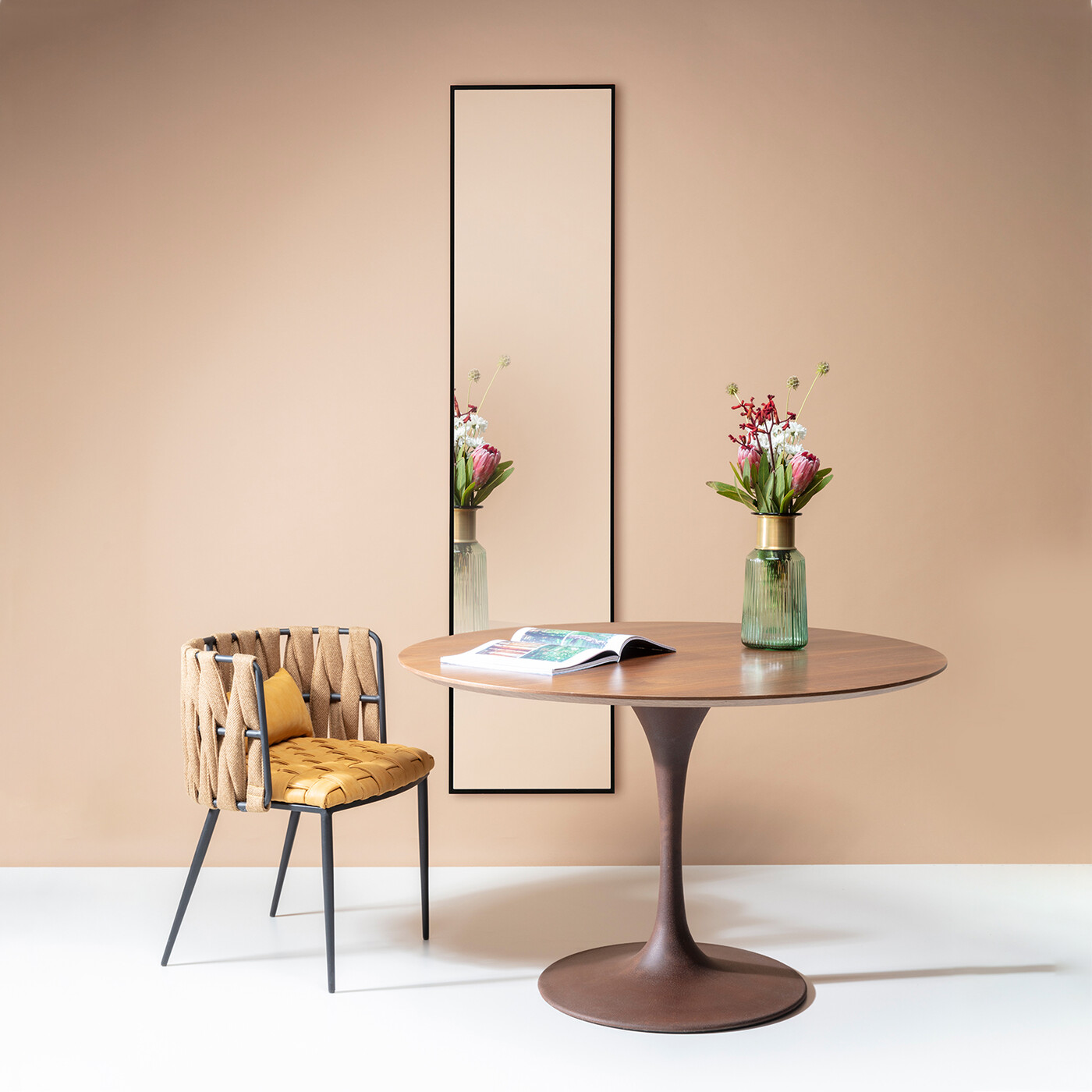 Зеркало Bella 180x30 см от KARE Design