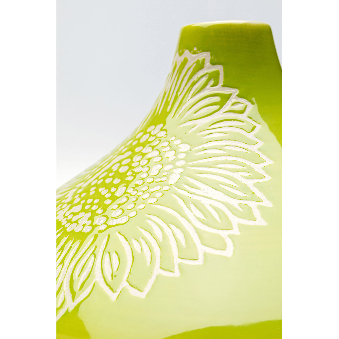 Ваза Big Bloom «Большое цветение» 21 см, Зелёный от KARE Design