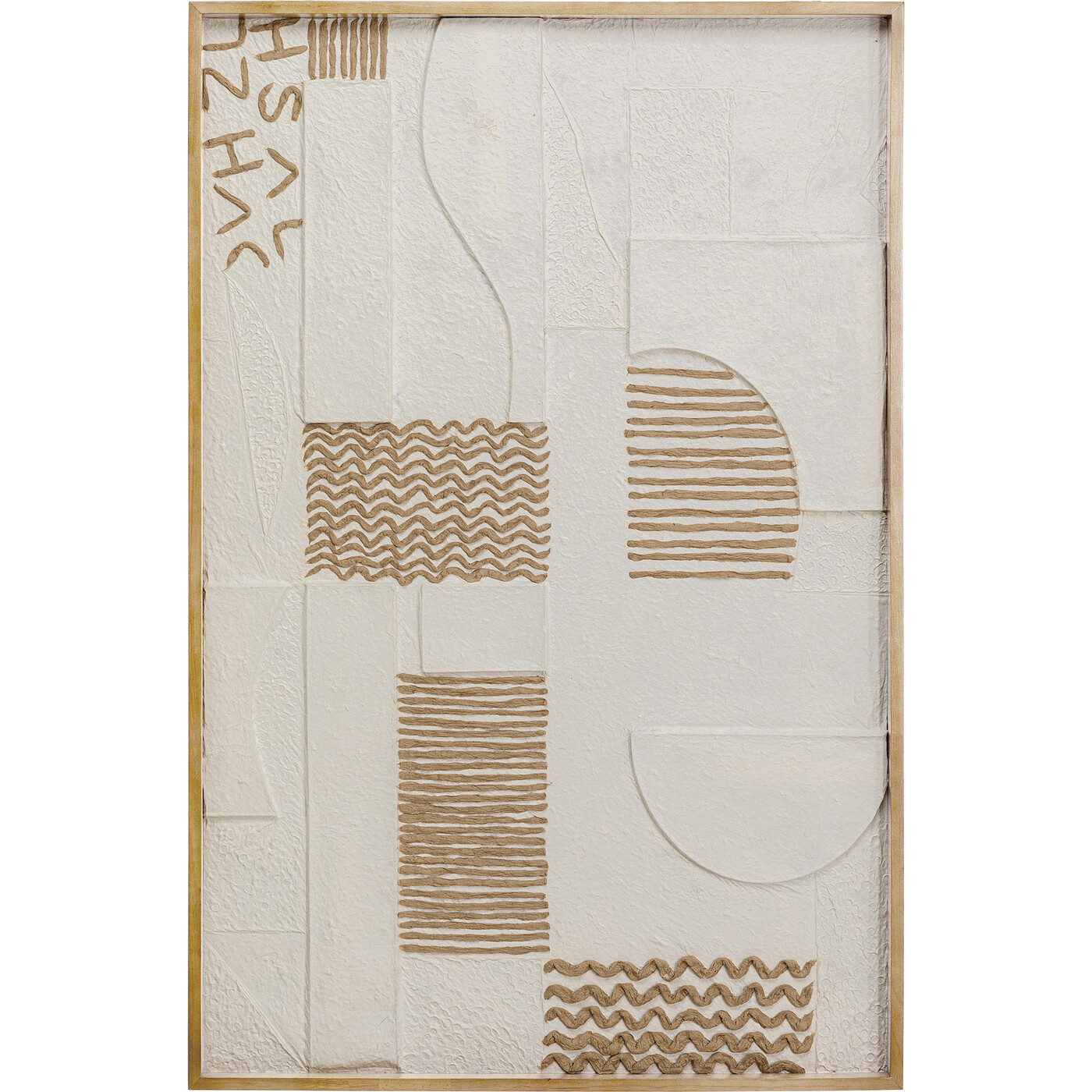 Панно настенное Sandy Geometric «Геометрия» 81x122 см от KARE Design