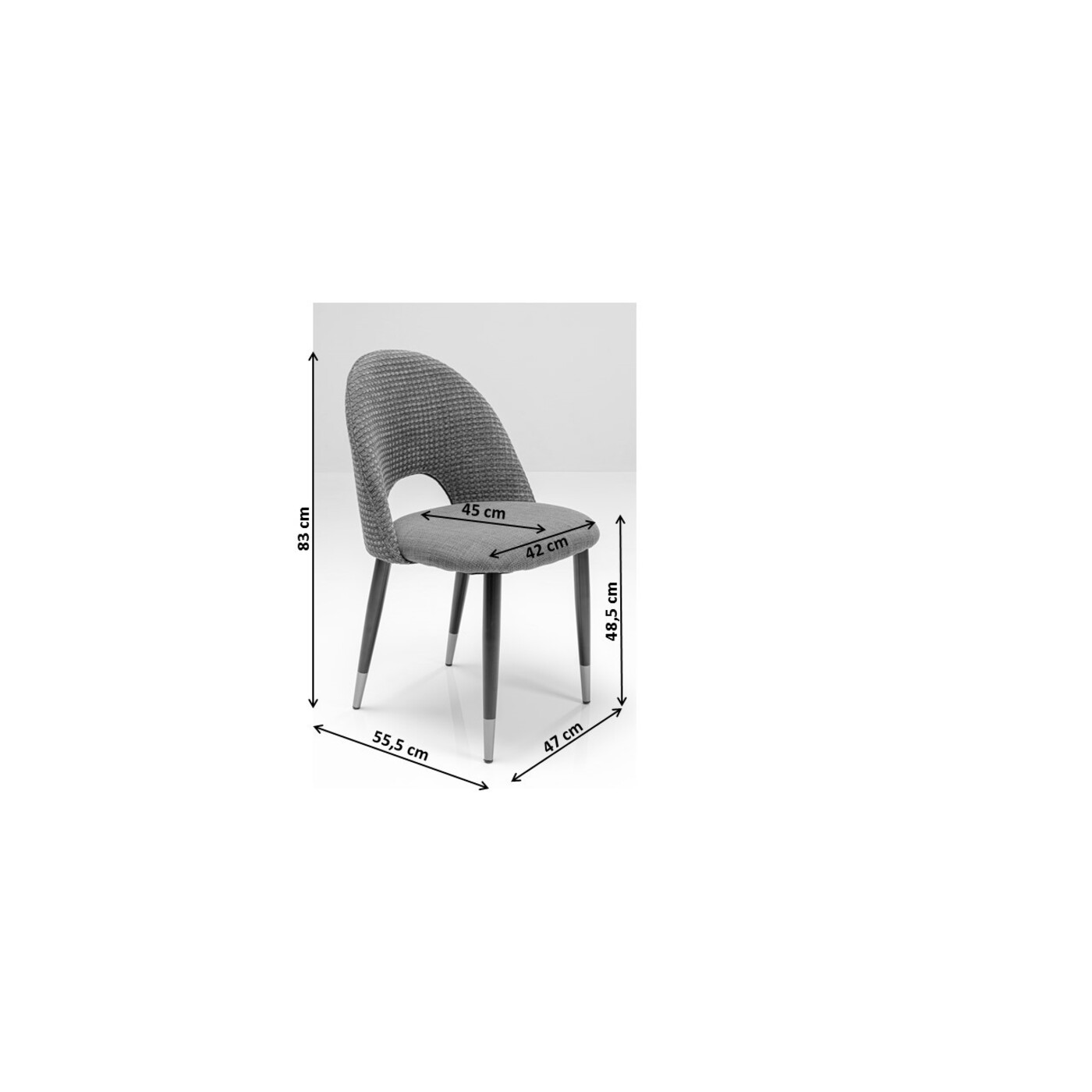 Стул Iris Velvet Green от KARE Design
