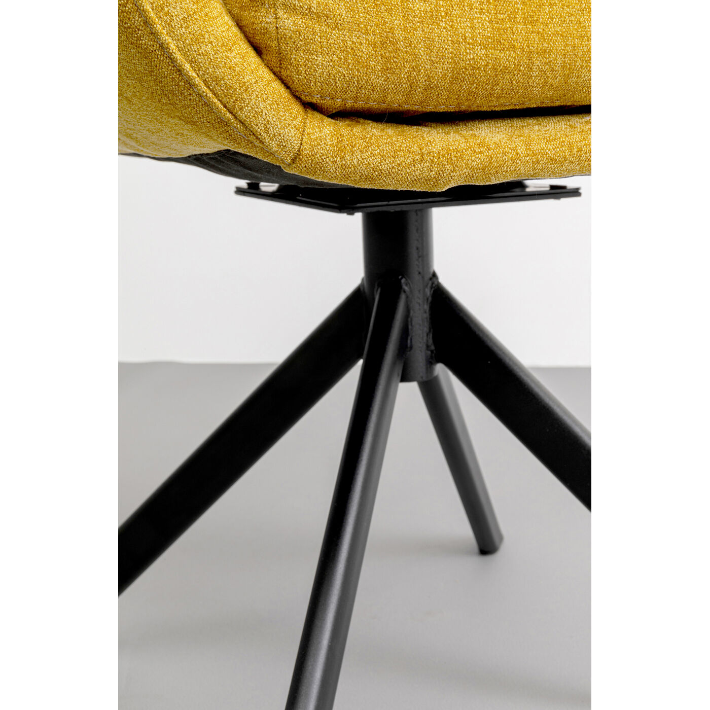 Кресло вращающееся Molly Yellow от KARE Design