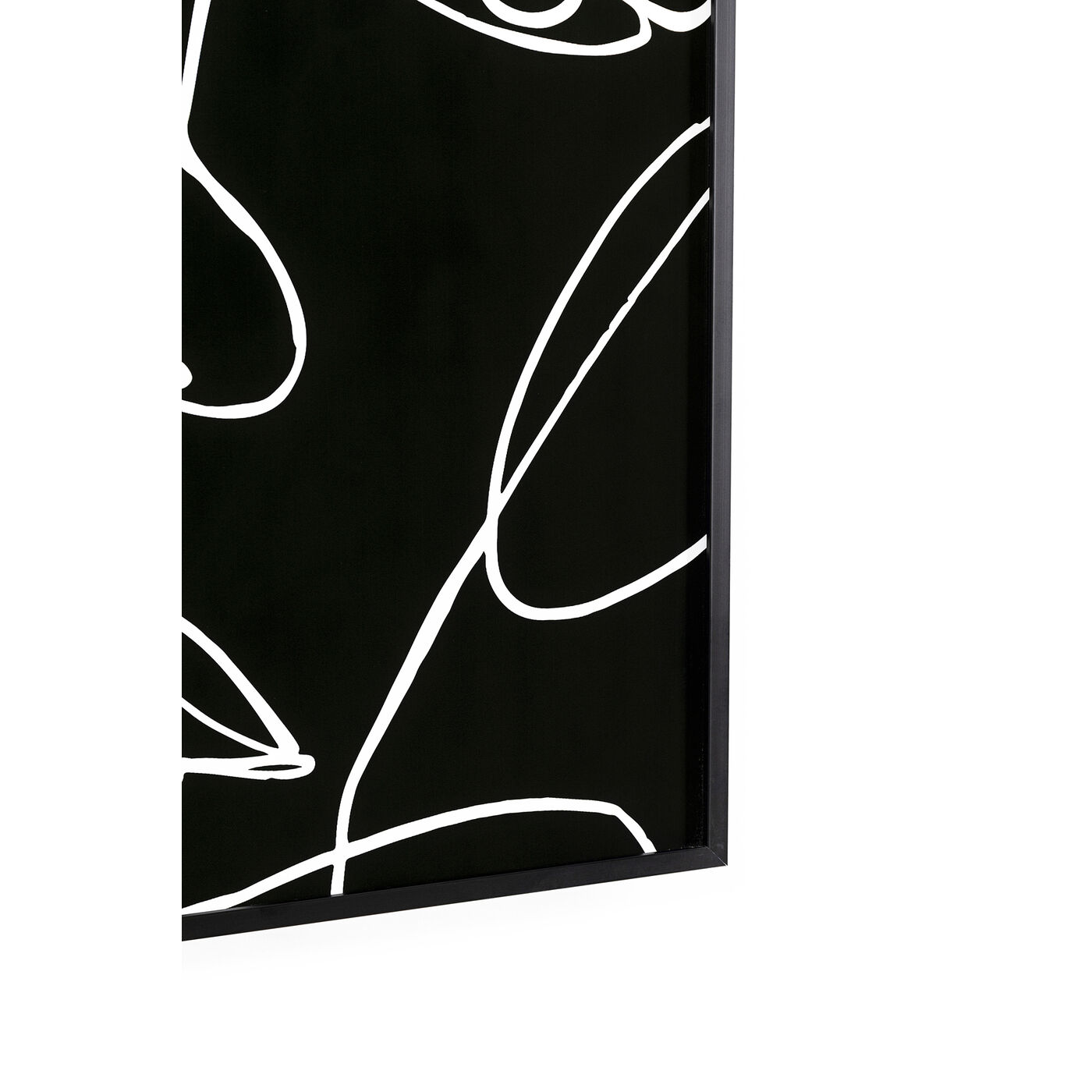 Картина в раме Faccia Arte Drawing «Лица» 150x100 см от KARE Design
