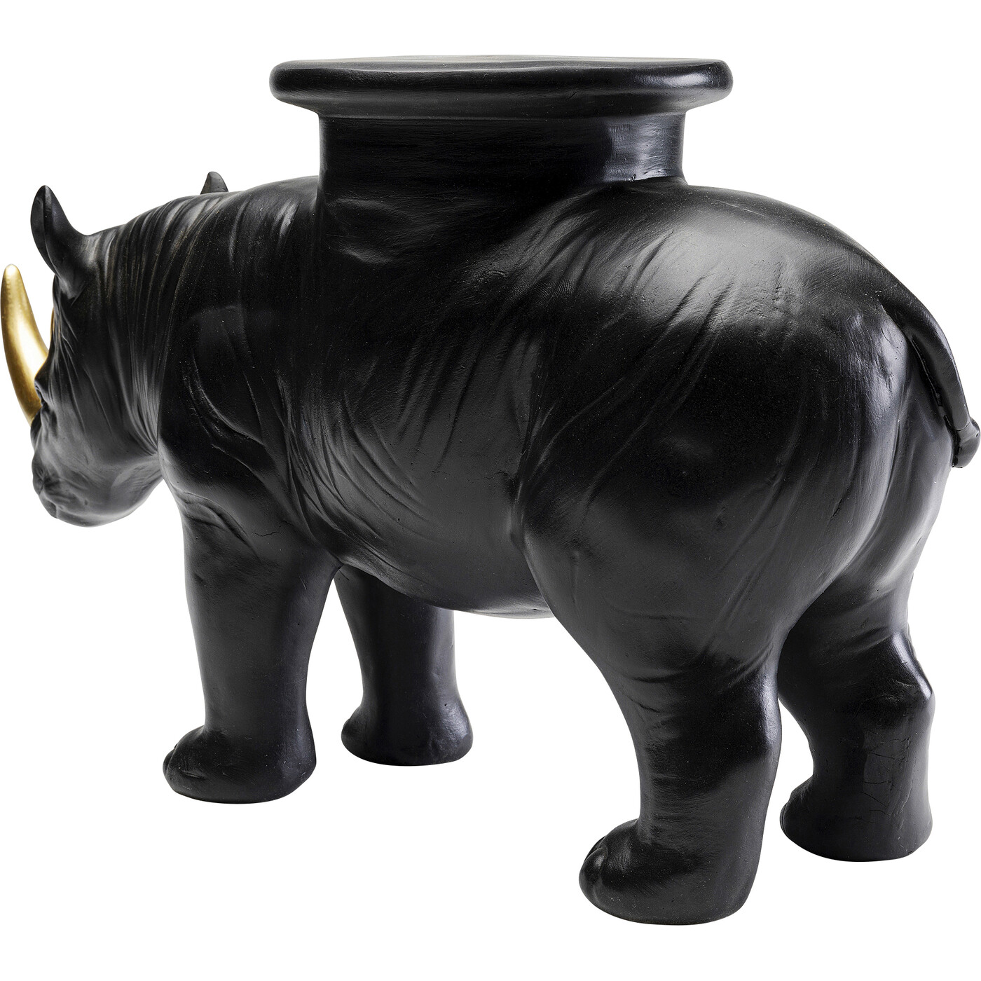 Фигура декоративная Rhino «Носорог» 41 см, Чёрный от KARE Design