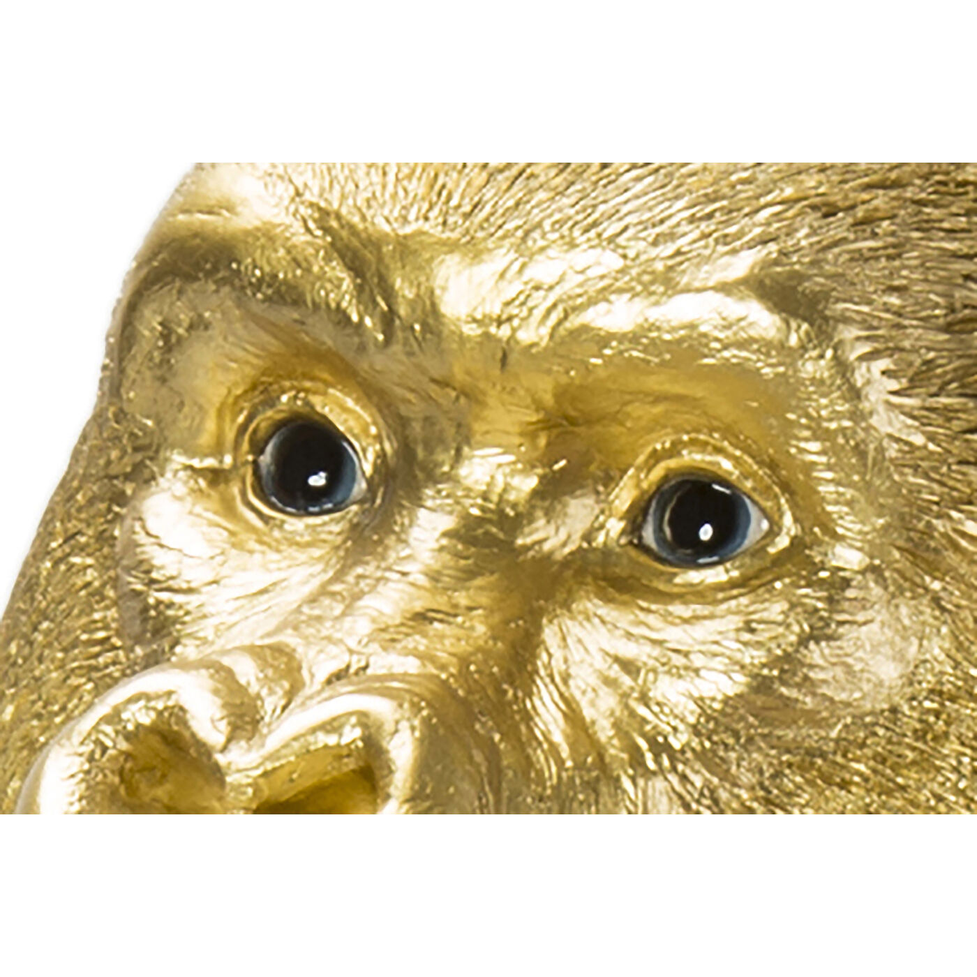 Фигура декоративная Monkey Gorilla Side Medium «Горилла сбоку средняя» 39 см, Золотой от KARE Design
