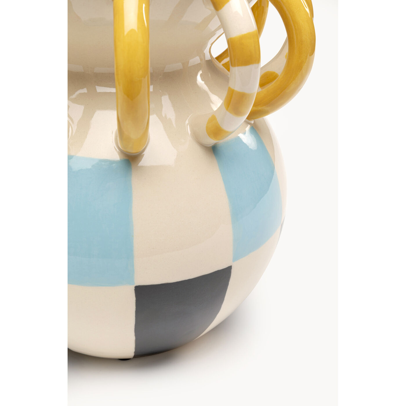 Ваза Harlequin Handle 24cm от KARE Design