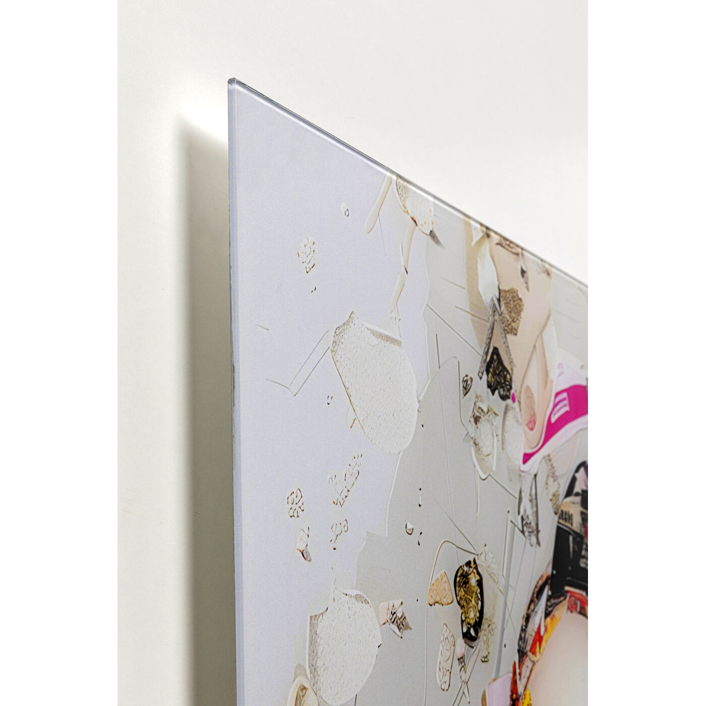 Картина стеклянная Artsy Portrait Side «Портрет в профиль» 80x120 см от KARE Design