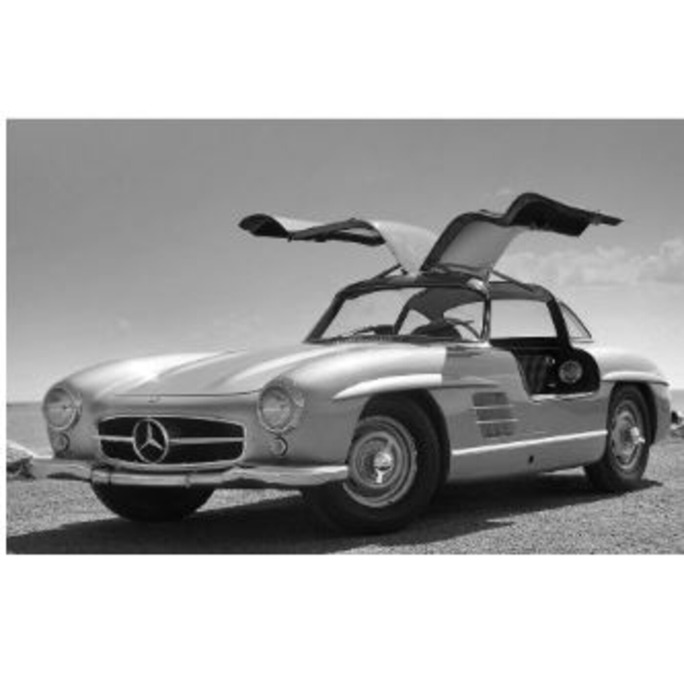 Картина стеклянная Automotive Beauty «Мерседес-Бенц 300 SL Gullwing» 120x80 см от KARE Design