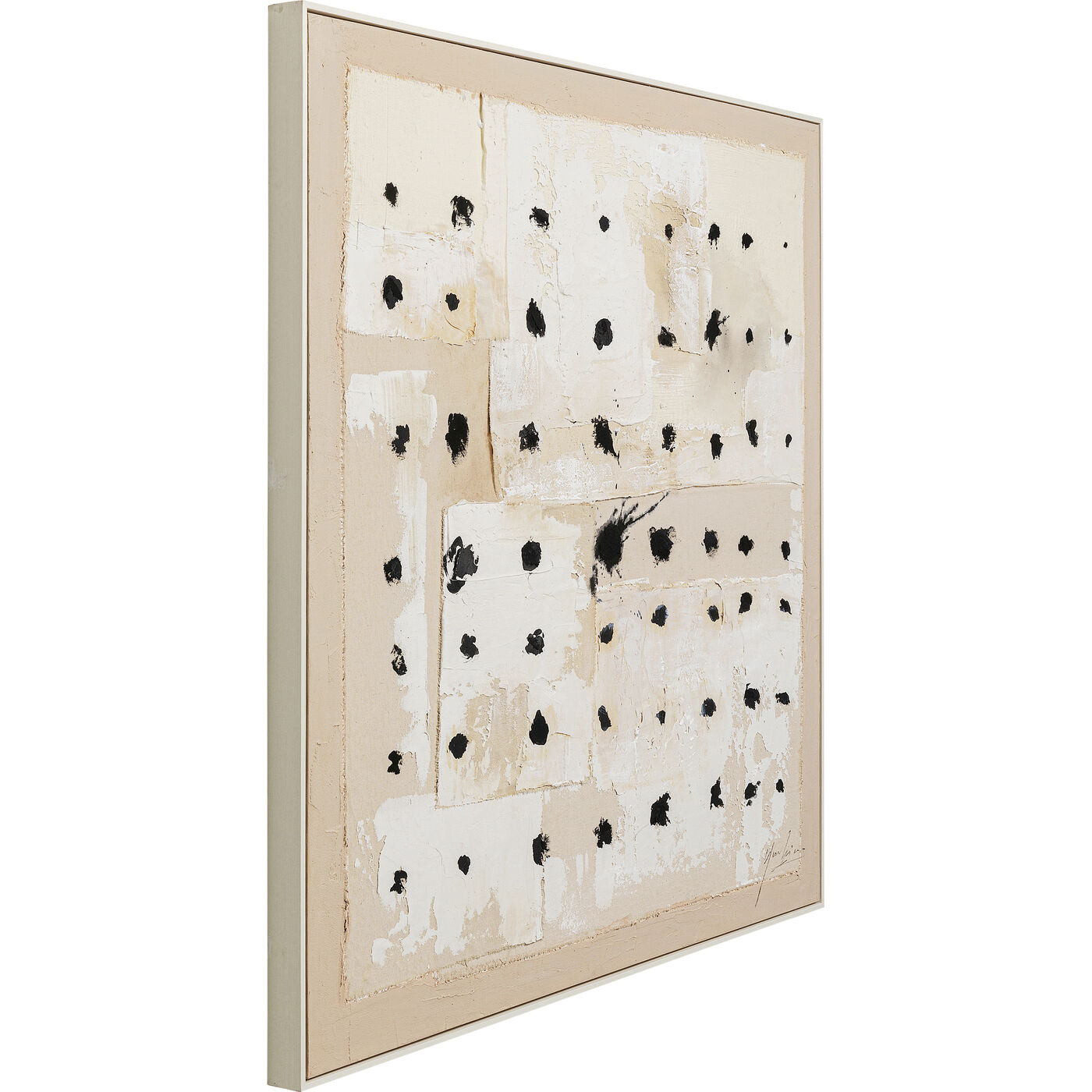 Картина в раме Creative Dots «Точки» 120x120 см от KARE Design