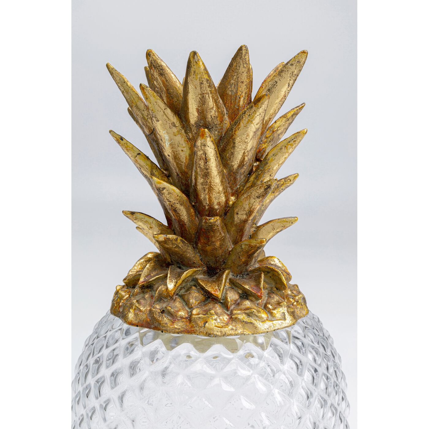 Банка декоративная Pineapple Visible «Ананас прозрачный» от KARE Design