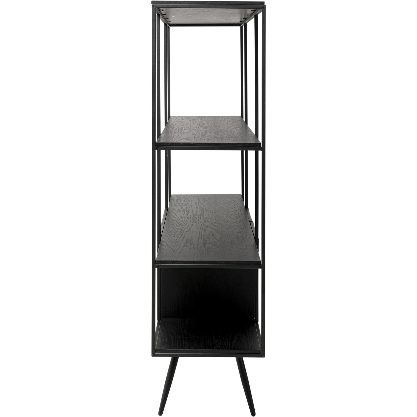 Стеллаж Cosy Sixties Black 180x183 см от KARE Design