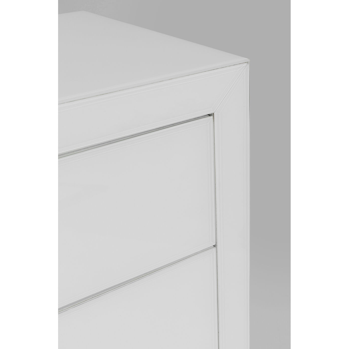 Комод высокий с 5 ящиками Luxury Push White от KARE Design