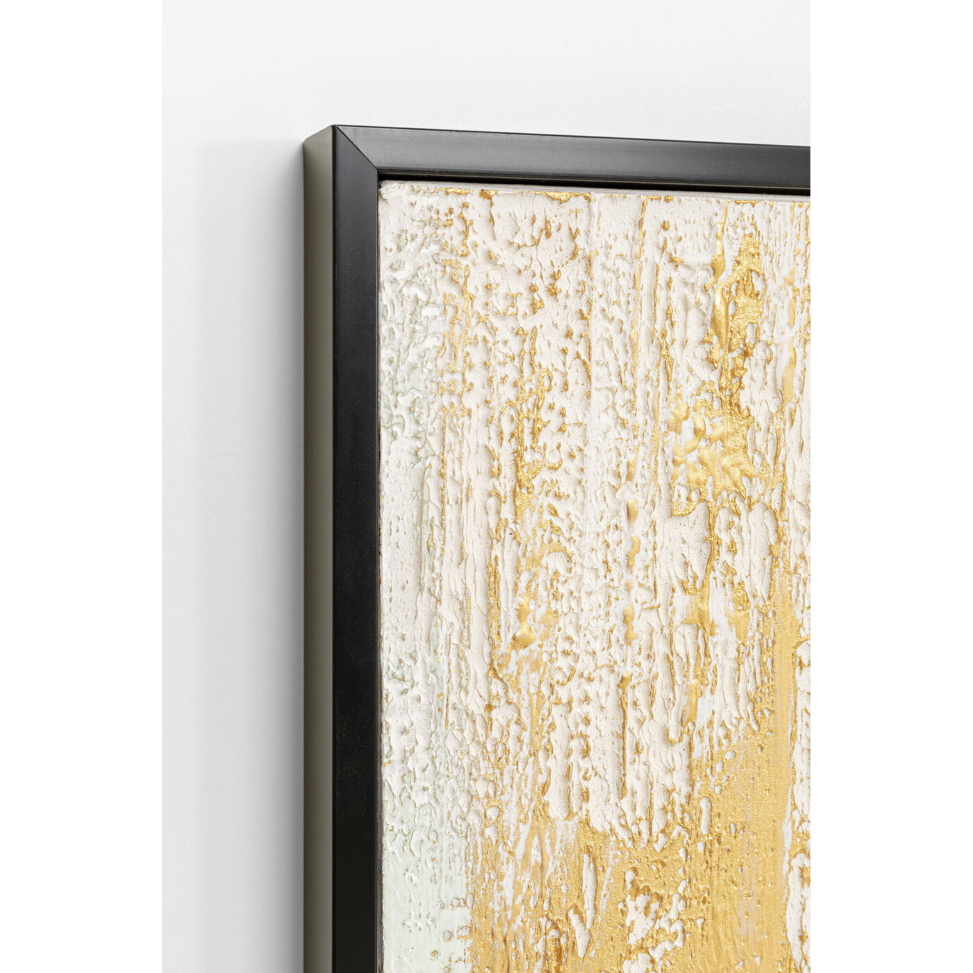 Картина в раме Abstract White «Абстракция» 80x120 см, Белый от KARE Design
