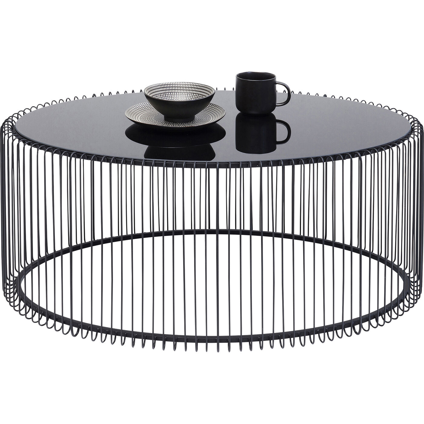 Стол кофейный Wire Uno Black 60x90 см от KARE Design