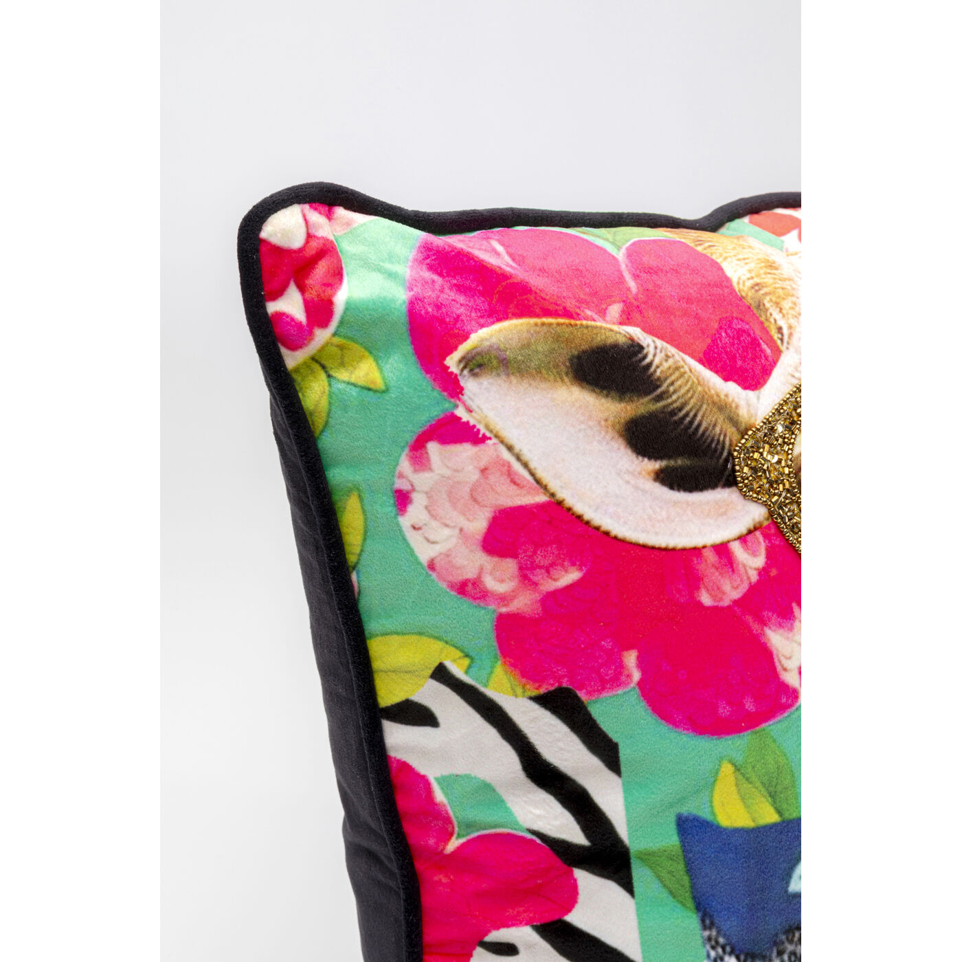 Подушка Fantasy Giraffe «Жираф фантазия» 45x45 см от KARE Design