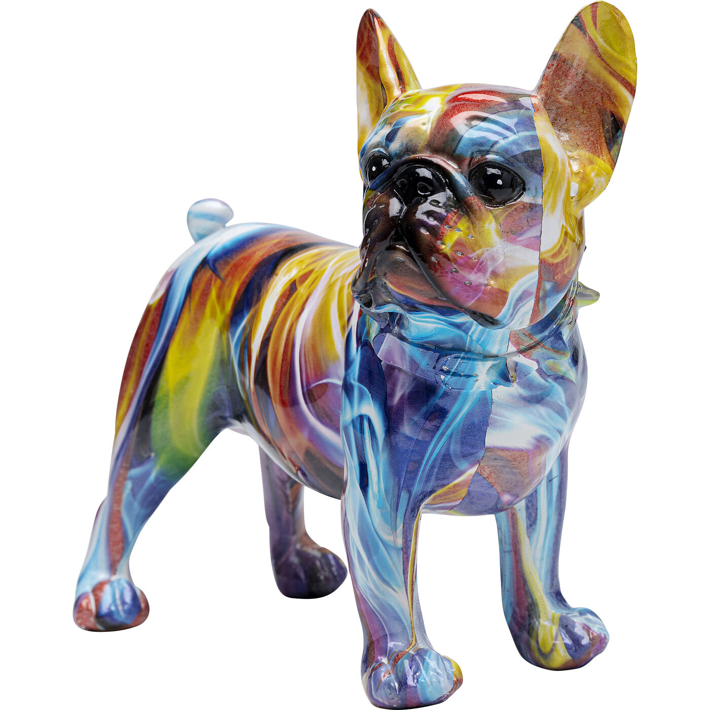 Фигура декоративная Frenchie Colorful «Разноцветный бульдог» от KARE Design
