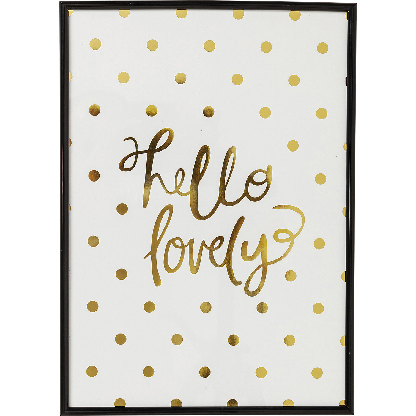 Картина Hello Lovely «Привет, красавица» 42x30 см от KARE Design