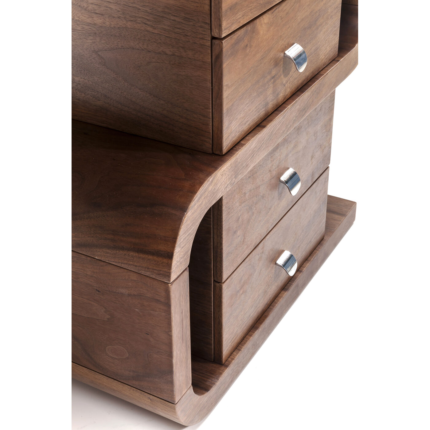Стол письменный Soft Snake Walnut 150x70 см от KARE Design