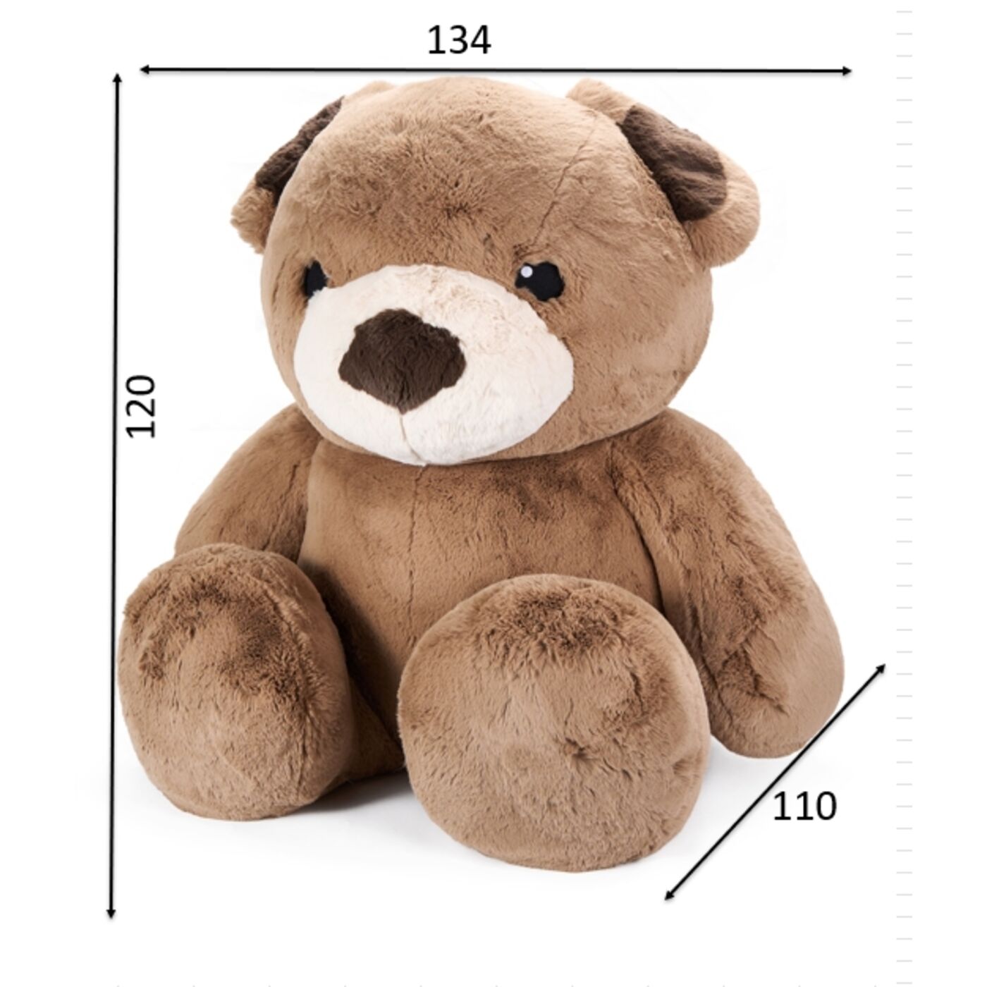 Фигура декоративная Teddy Bear Mika «Плюшевый мишка Мика» 115 см (набор из 2 шт.) от KARE Design