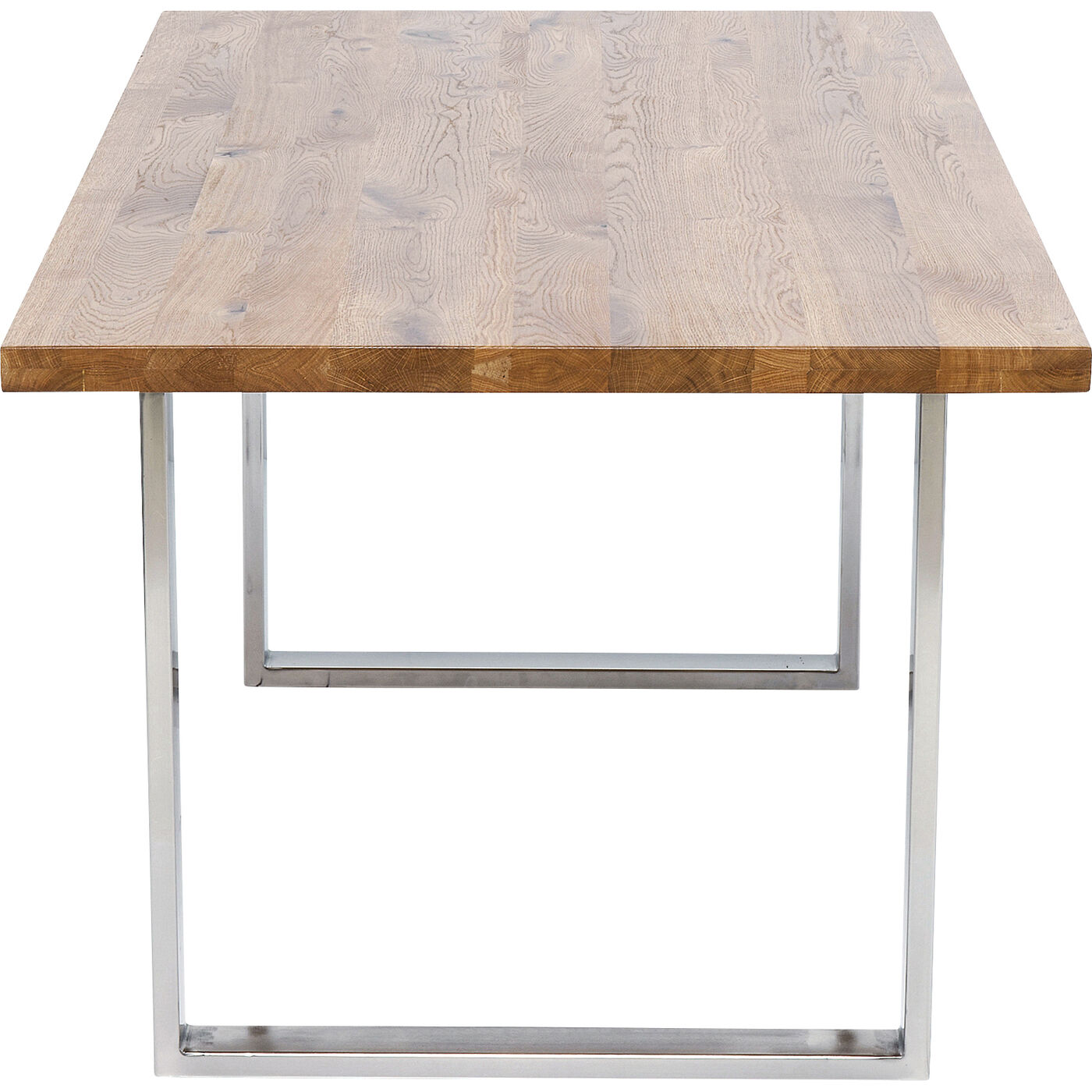 Стол Jackie Oak GK Chrome 180x90 см от KARE Design