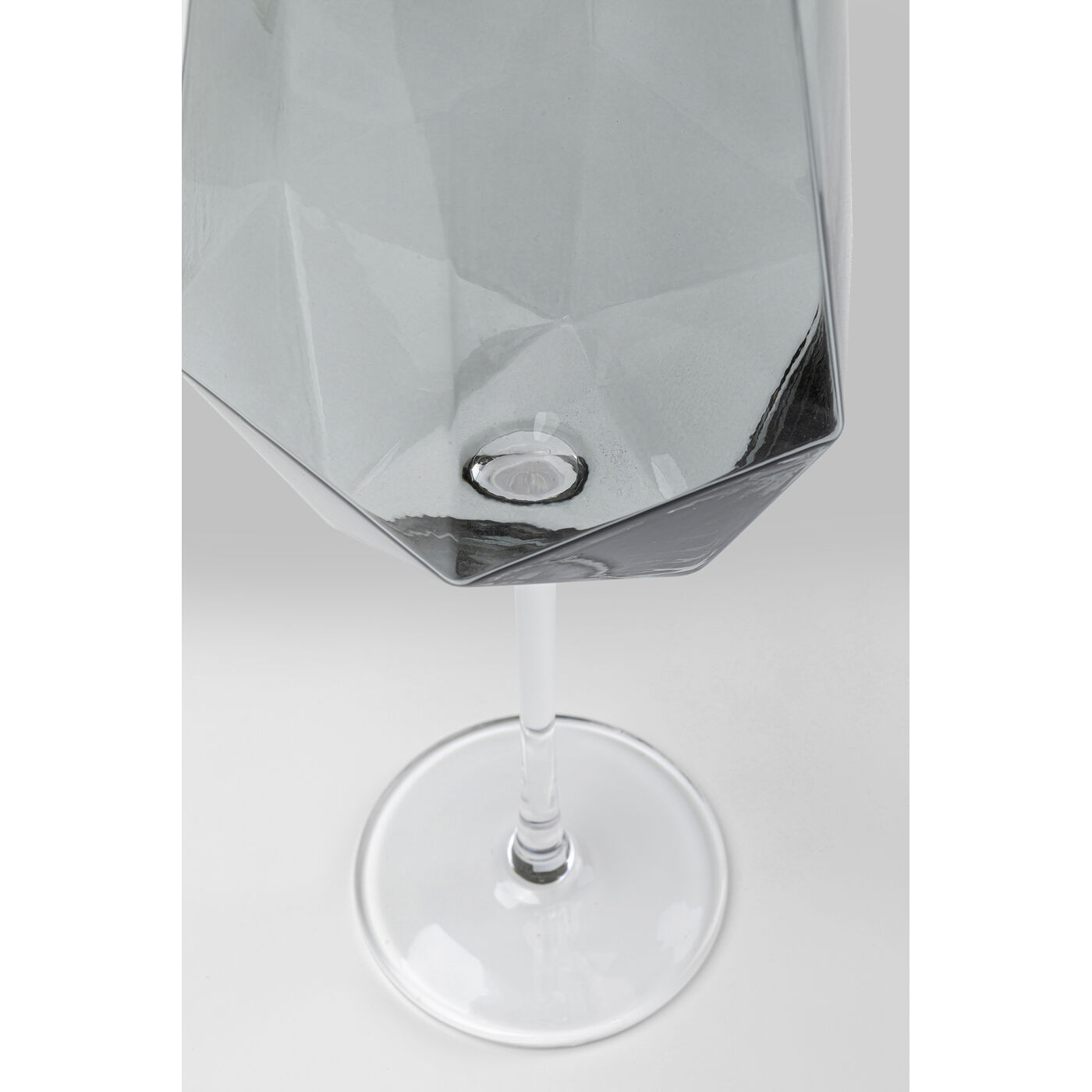 Бокал для вина Diamond «Бриллиант» (4 шт), Дымчатый от KARE Design