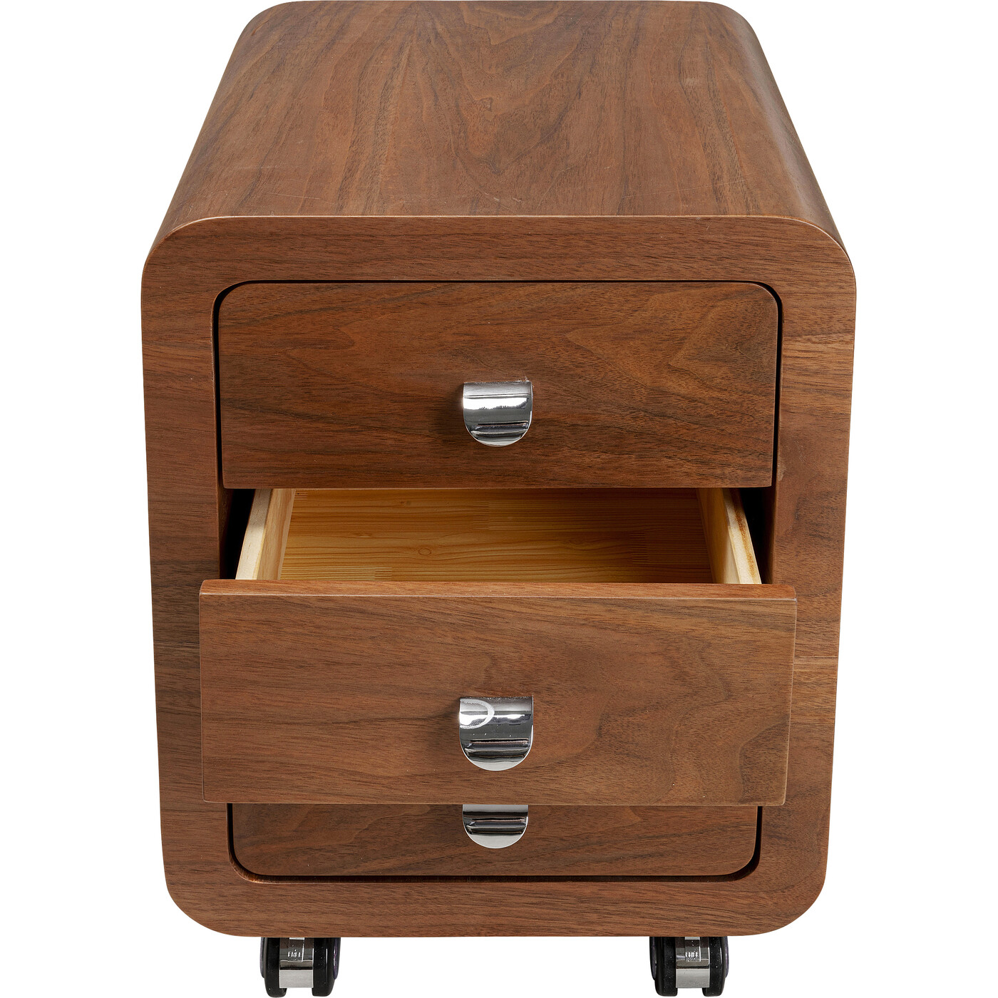Тумба на колесах Club Walnut от KARE Design