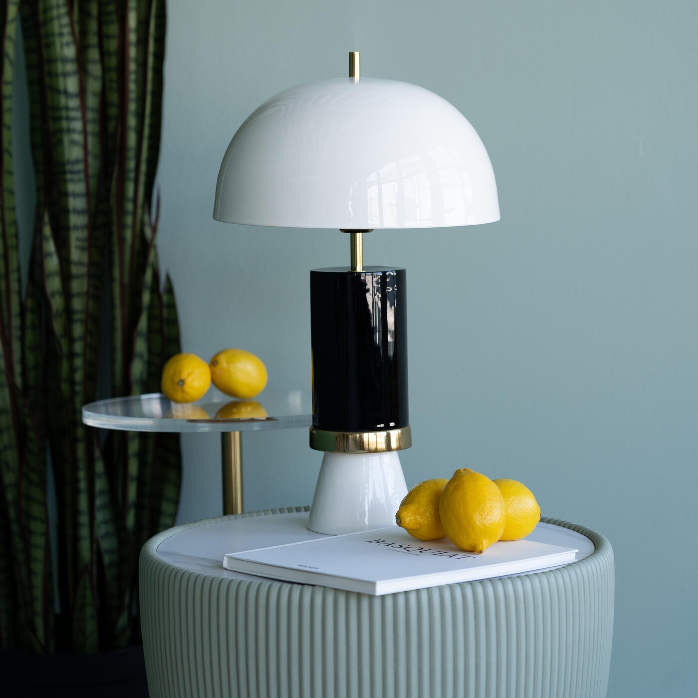 Светильник настольный Josy White Black 51cm от KARE Design