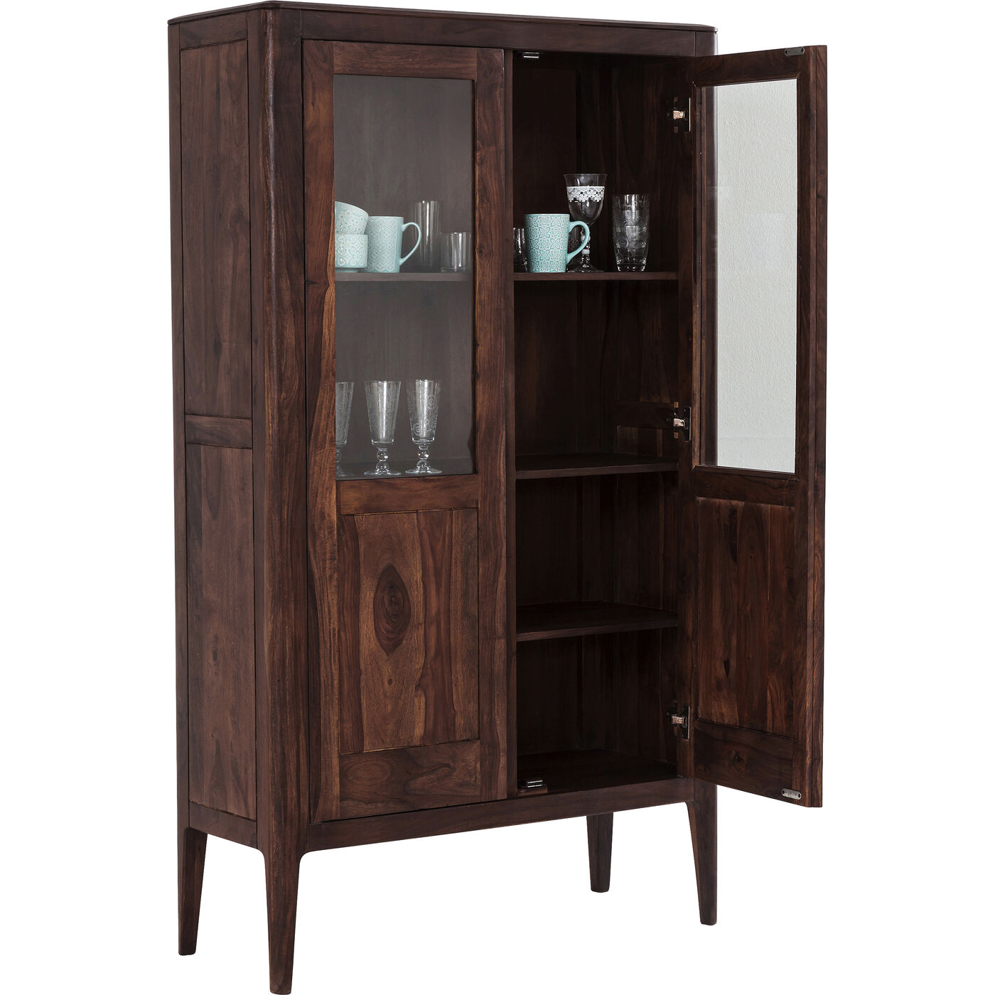 Шкаф-витрина Brooklyn Walnut 2 Doors от KARE Design