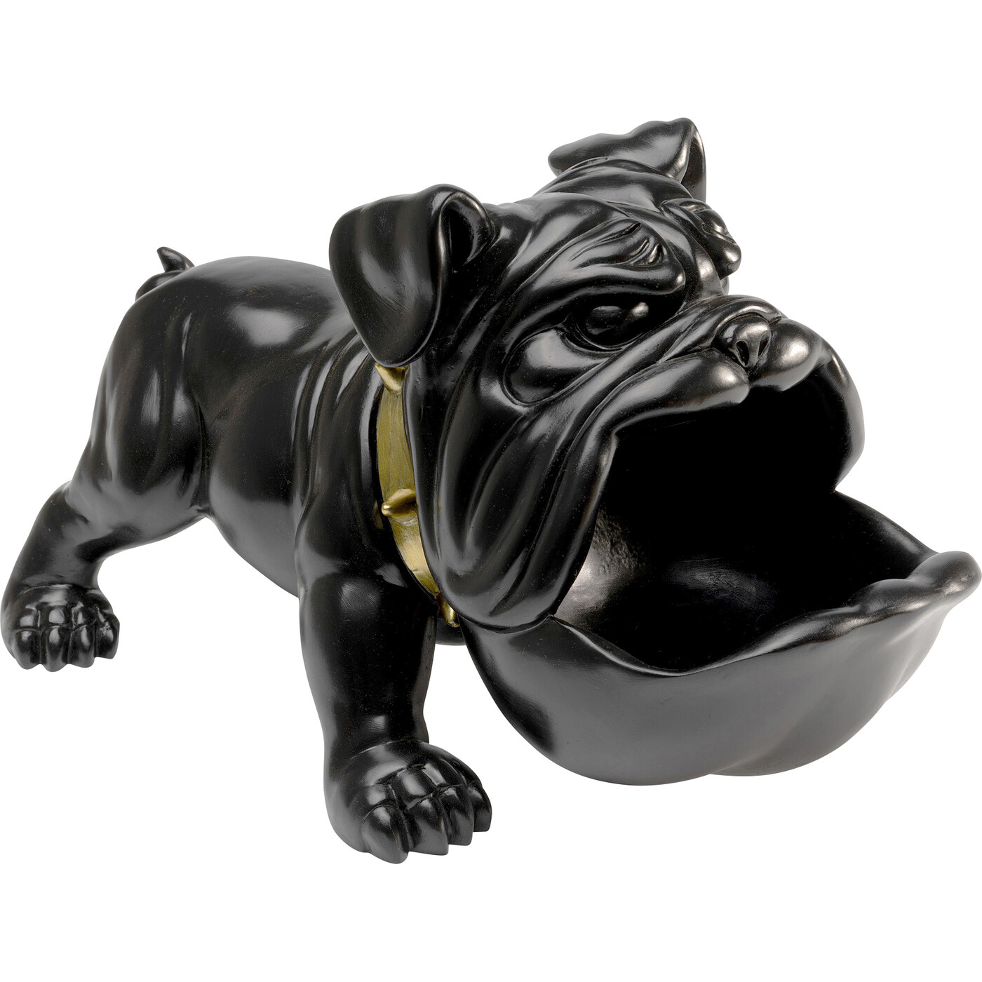 Фигура декоративная Hungry Dog «Голодный пёс» 37 см, Чёрный от KARE Design
