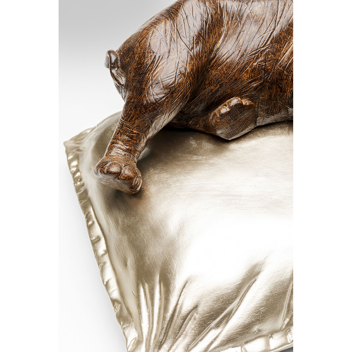 Фигура декоративная Sleeping Rhino «Спящий носорог» 37 см от KARE Design