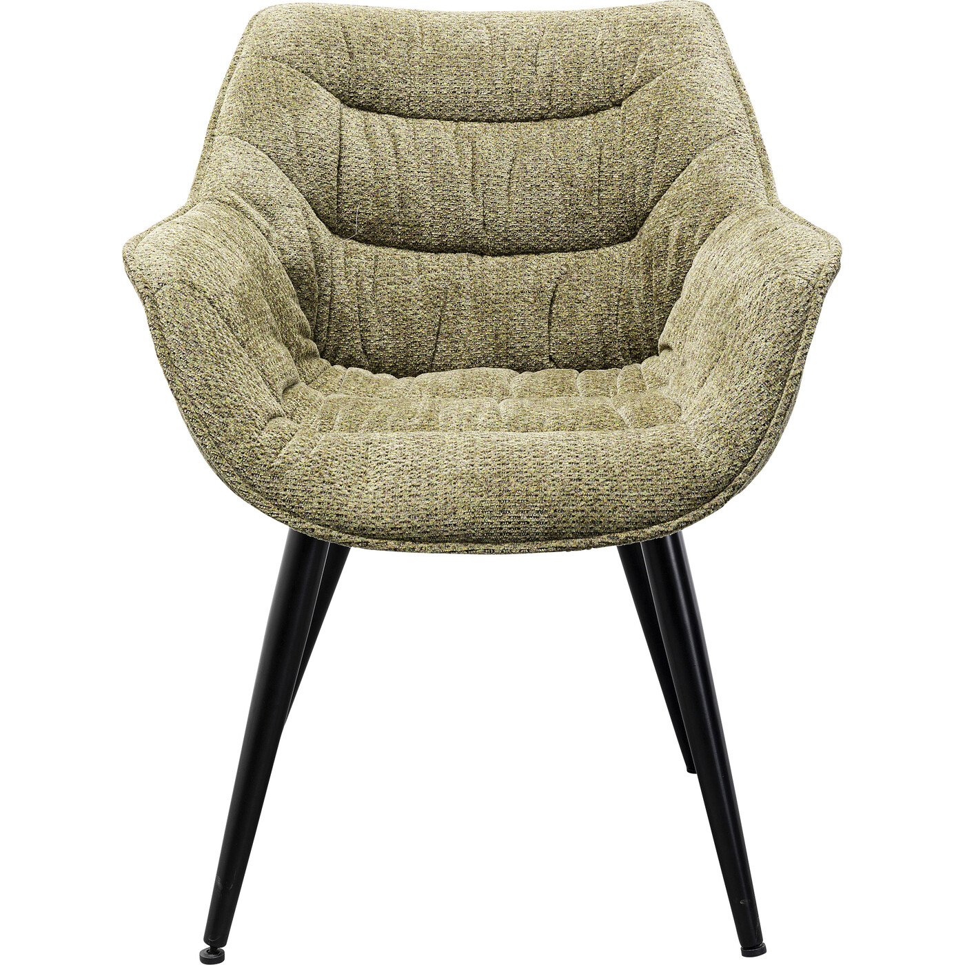 Стул с подлокотниками Thelma Melange Green от KARE Design