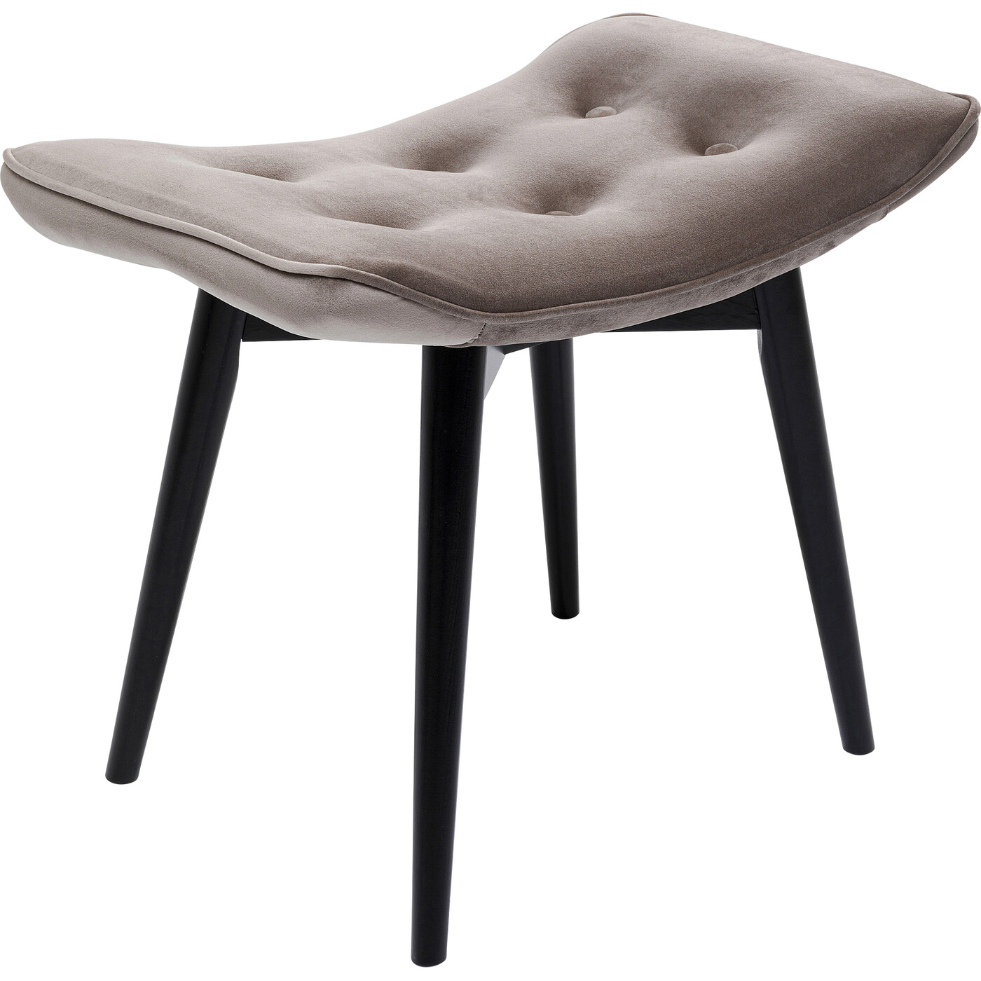 Табурет Vicky Velvet Grey от KARE Design