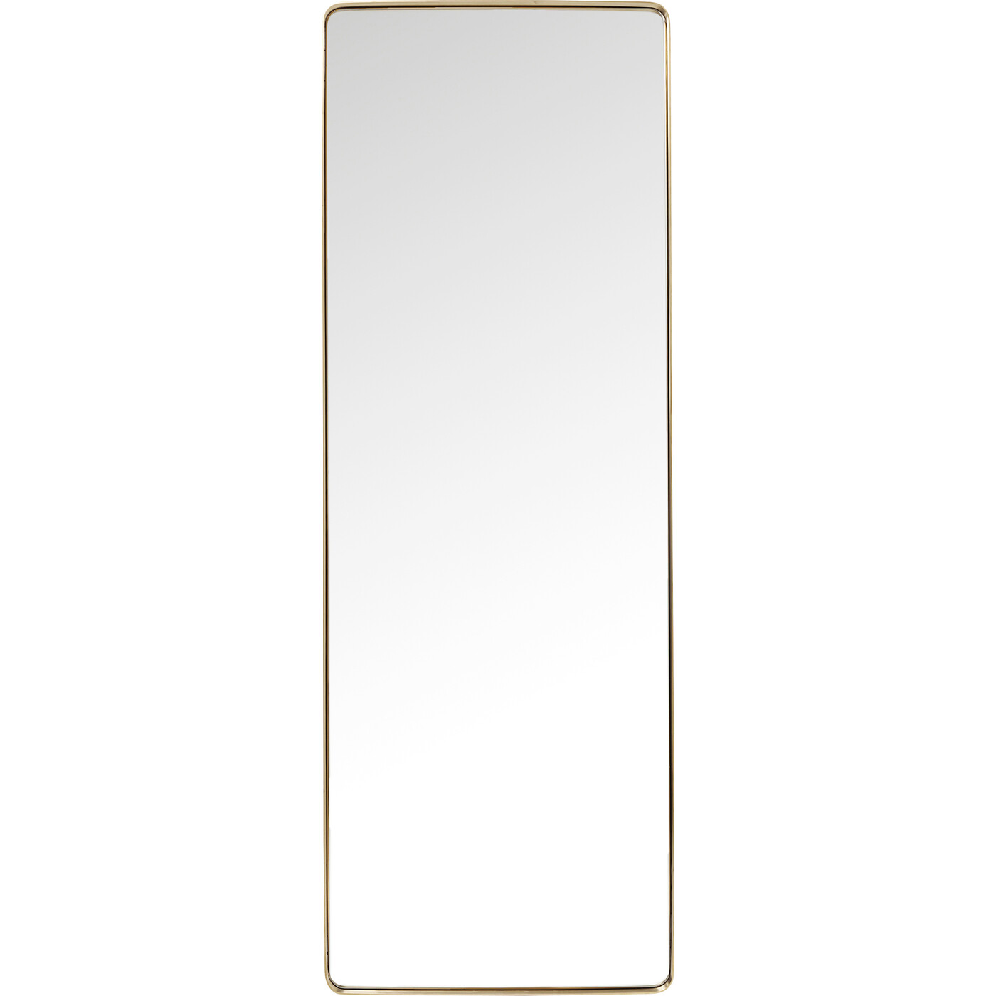 Зеркало Curve MO Rectangular Brass 200x70 см от KARE Design