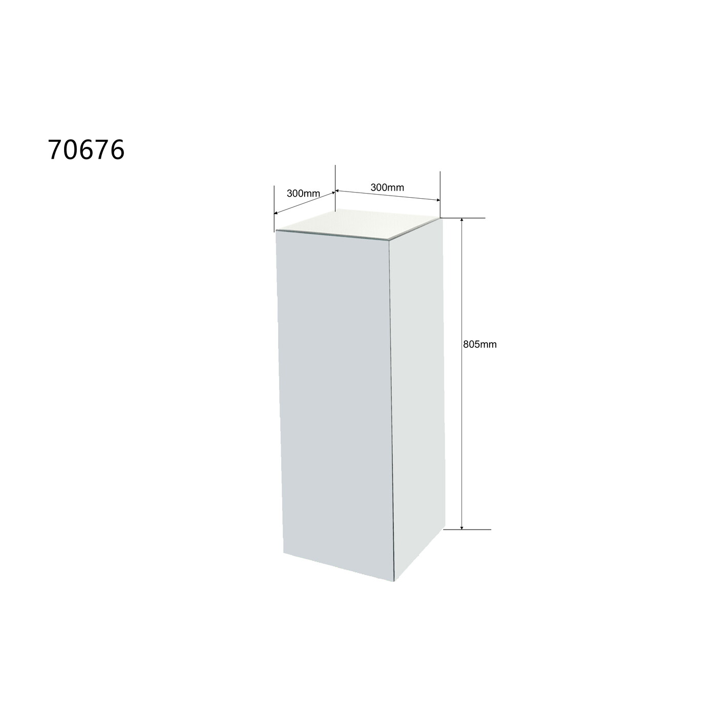Стол приставной Luxy 80cm от KARE Design