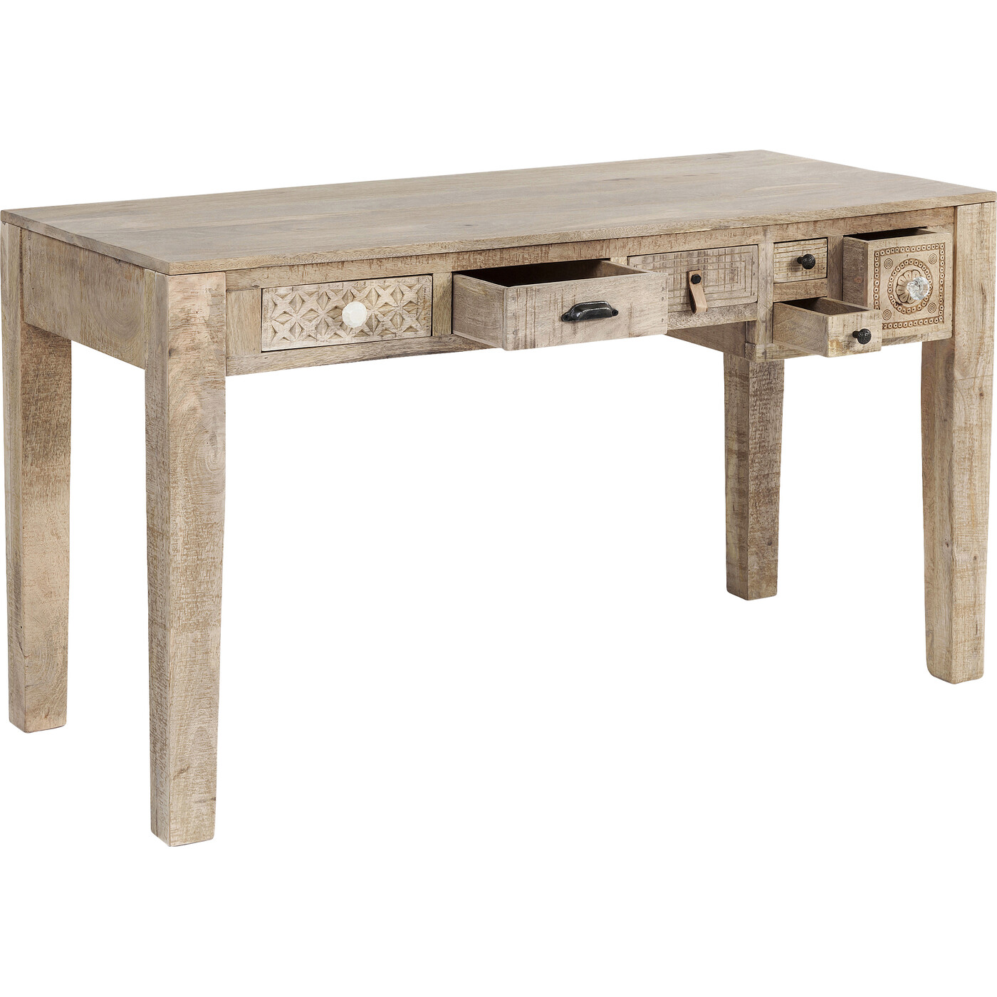 Стол письменный Puro 6 ящиков 135x60 см от KARE Design