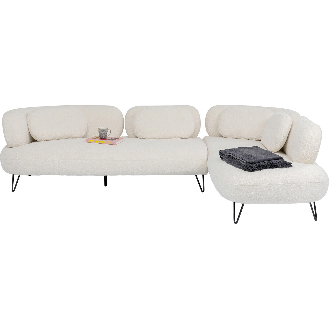 Диван угловой Peppo White 286 см от KARE Design