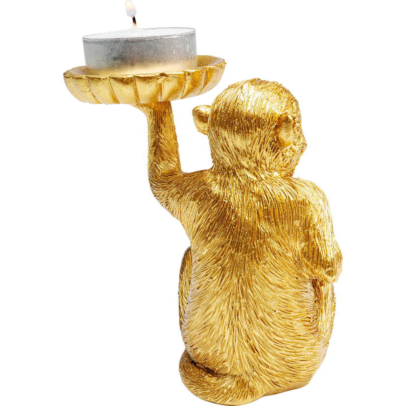 Фигура декоративная Monkey Подсвечник «Обезьяна-подсвечник» 11 см от KARE Design