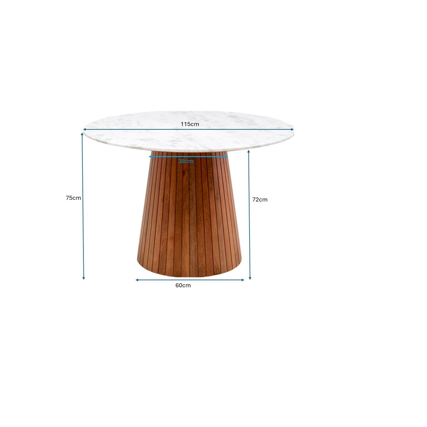 Стол Grace Ø115cm