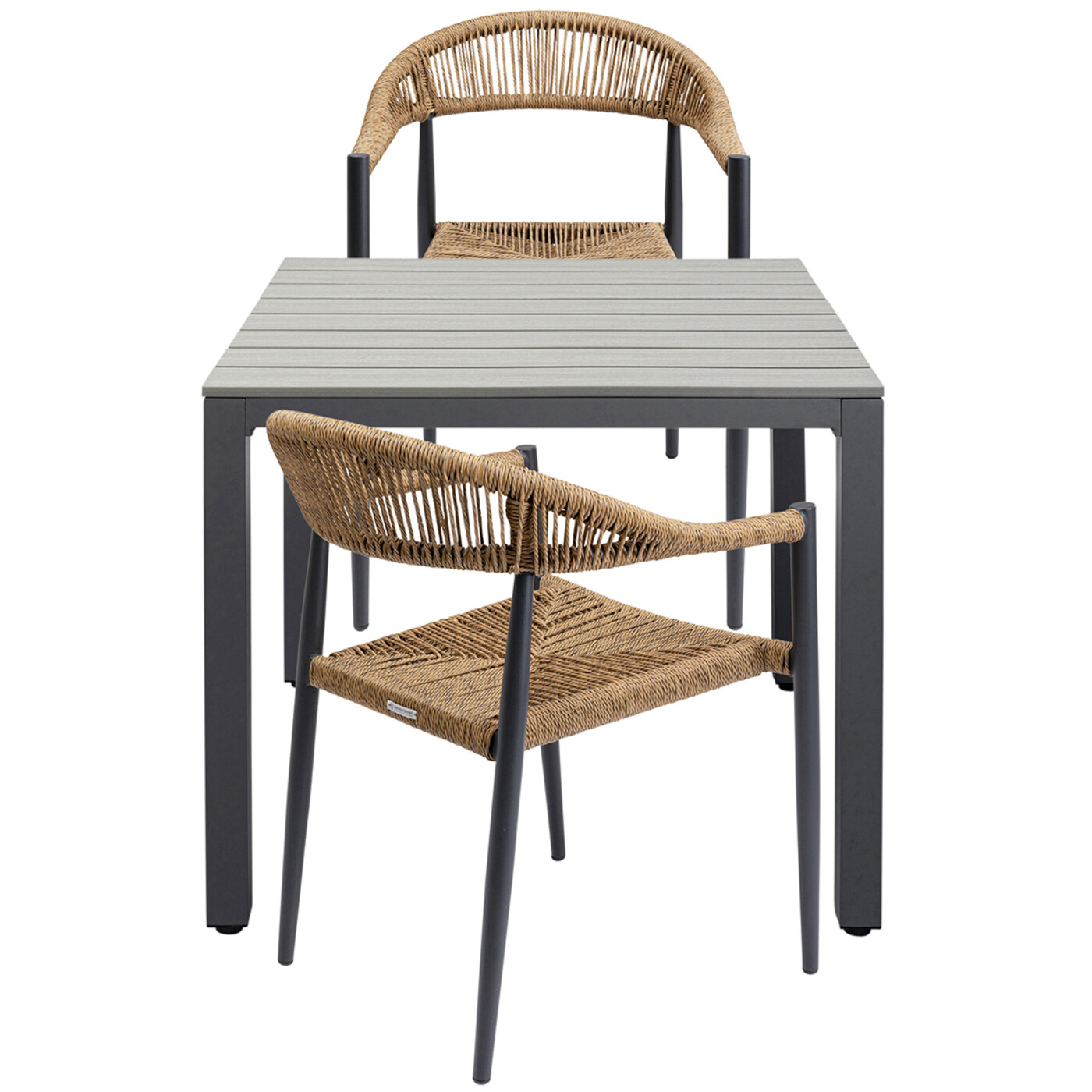 Стул с подлокотниками Cala Pi Beige от KARE Design