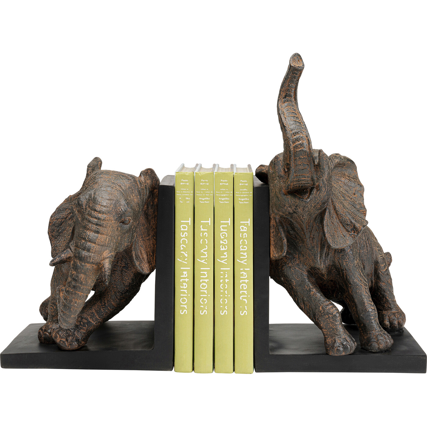 Держатель для книг Elephants «Два слона» 25 см (2 шт) от KARE Design