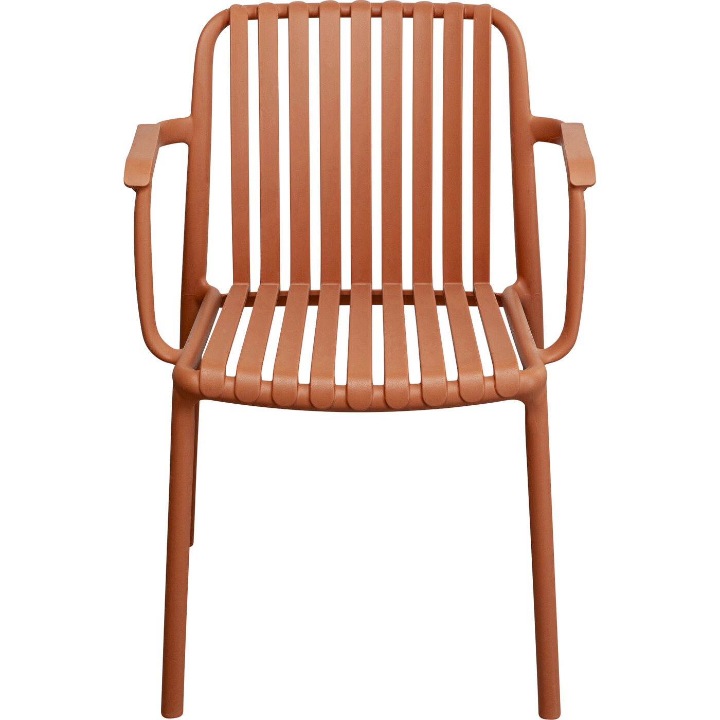 Стул с подлокотниками Porto Santo Terracotta от KARE Design