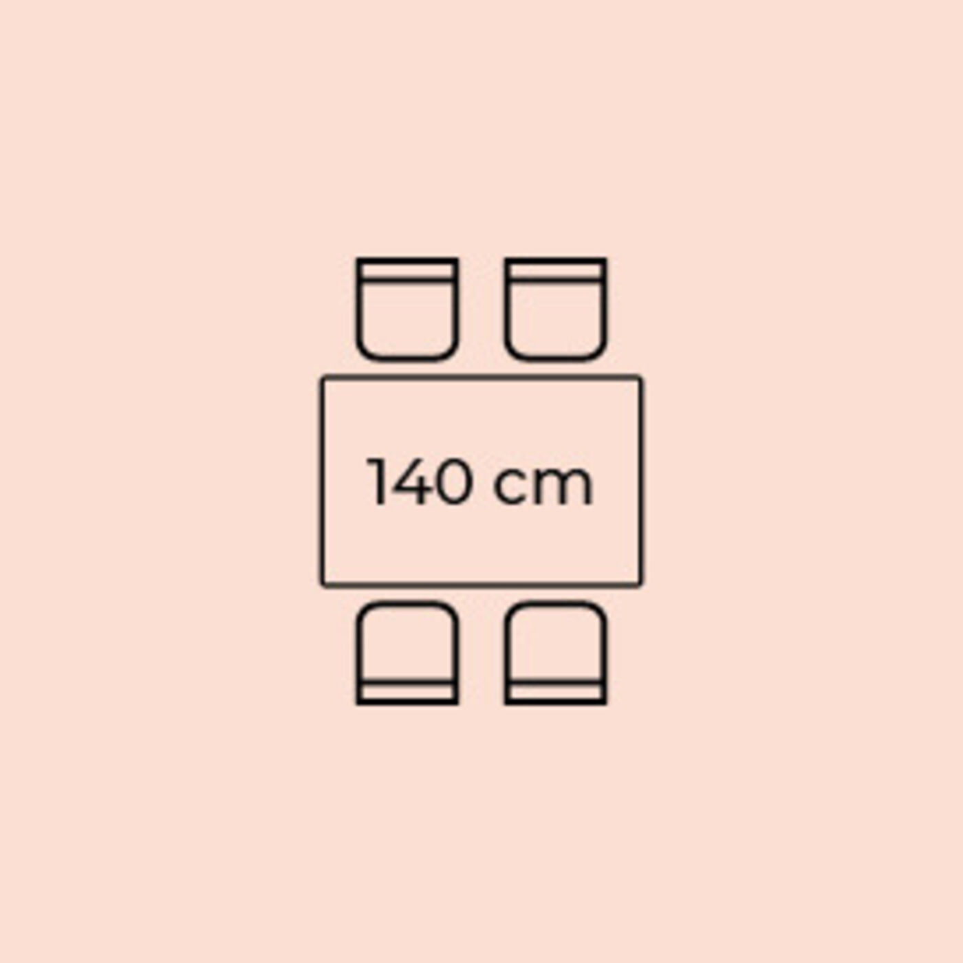 Стол Malmö Grey 80x140cm от KARE Design