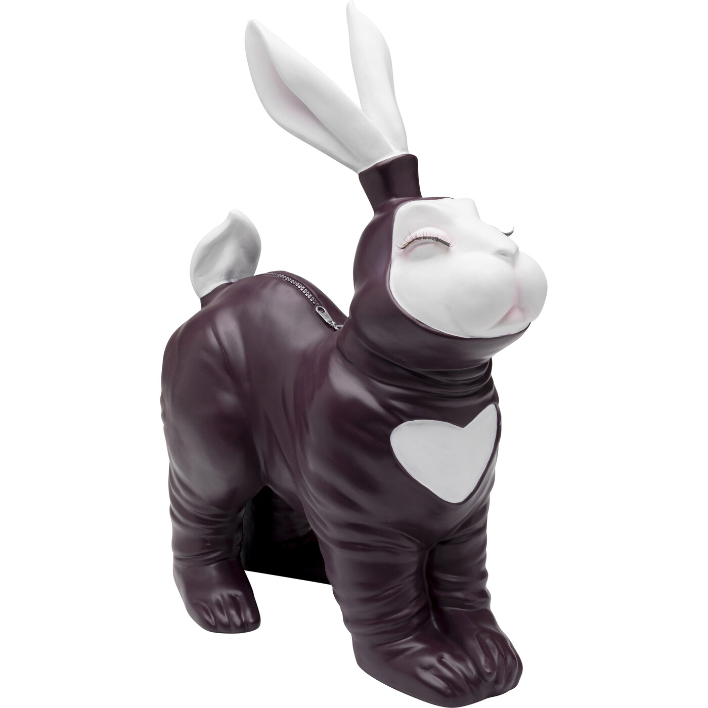 Копилка Fetish Bunny Sitting «Сидячий кролик-фетиш», Бордовый от KARE Design