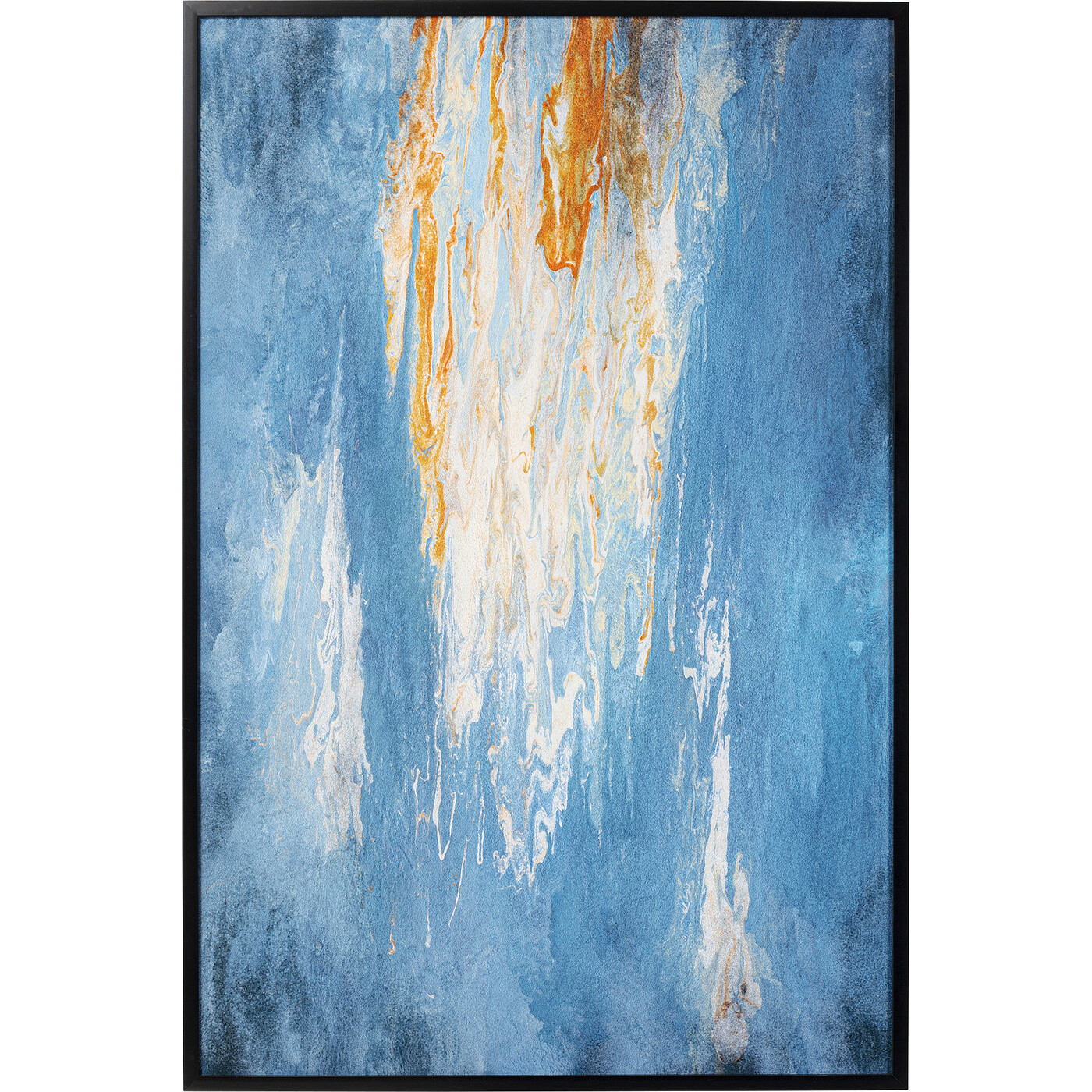Картина в раме Artistas Blue «Абстракция» 120x180 см, Синий от KARE Design