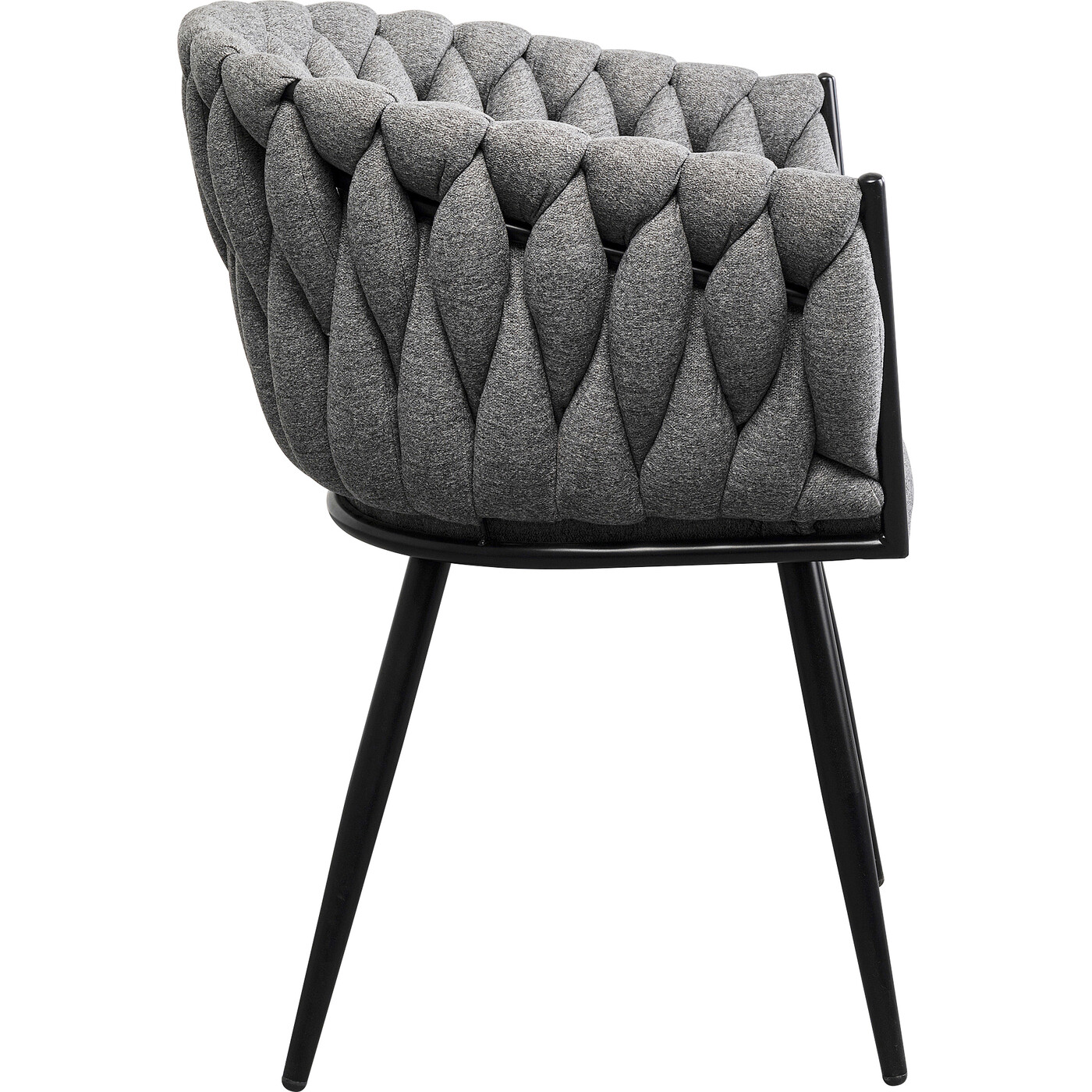 Стул с подлоктниками Dean Grey от KARE Design