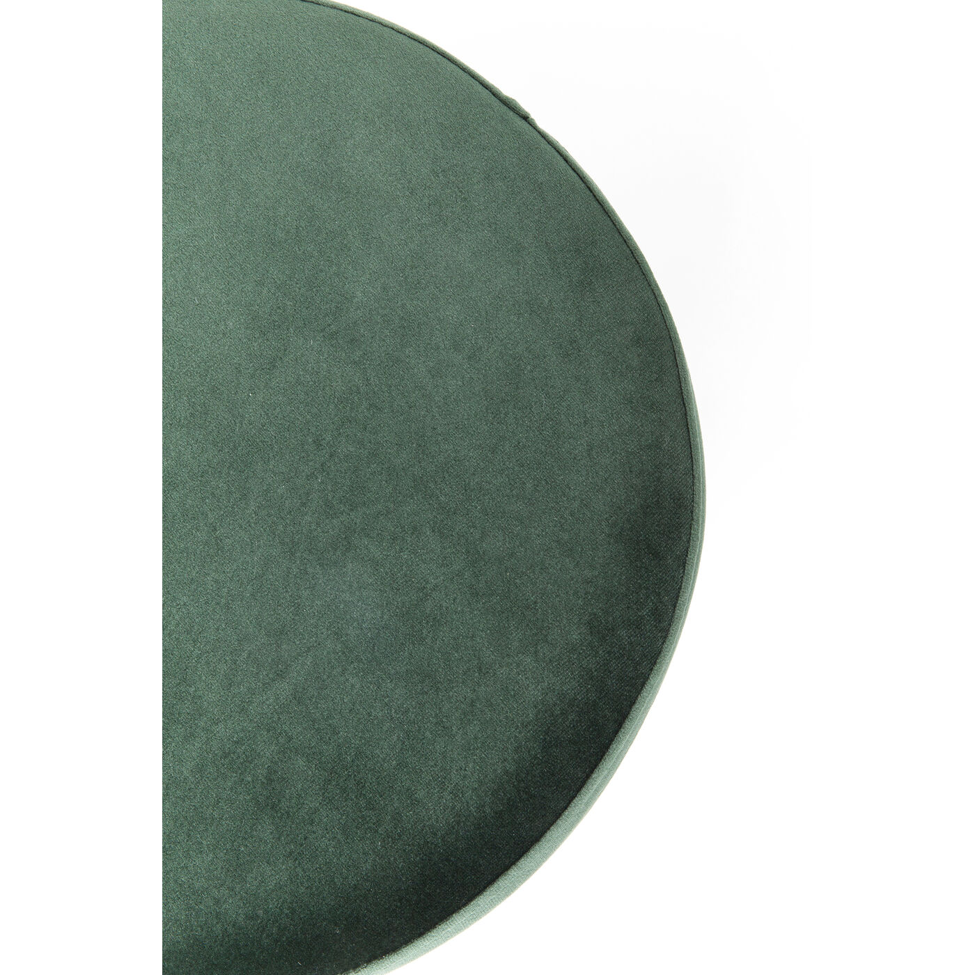 Пуф Cherry Dark Green Brass Ø35 см от KARE Design