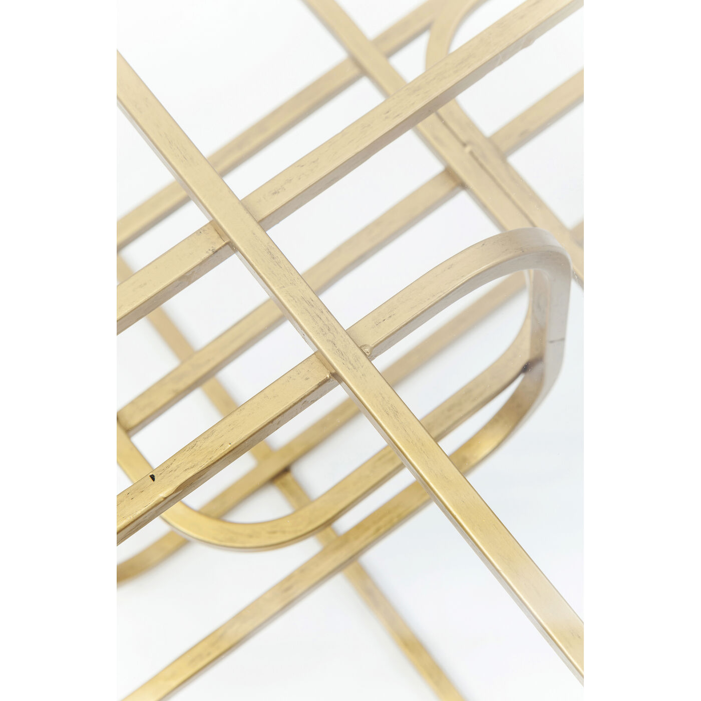 Стол кофейный Meander Gold 140x80 см от KARE Design