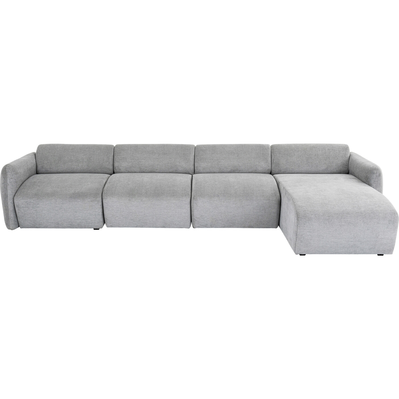 Диван правосторонний угловой Lucca Grey Right 331 см от KARE Design